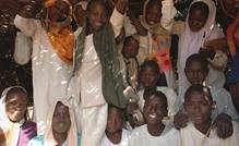 Darfur/Sudan: Kinder in einer von UNICEF unterstützten Schule